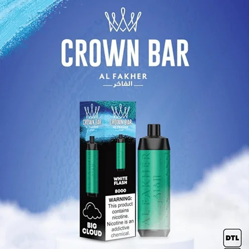 CROWN-BAR-ALFAKHER-WHITE-FLASH-8000-PUFFS.webp