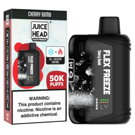 Strawberry Banana Disposable Vape (50000 Puffs) by Juice Head Flex Freeze