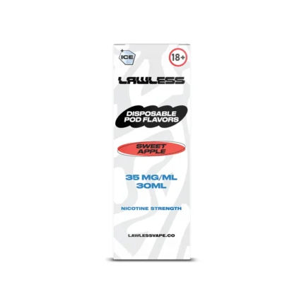 Sweet Apple -Disposable Pod Flavor E-Liquid